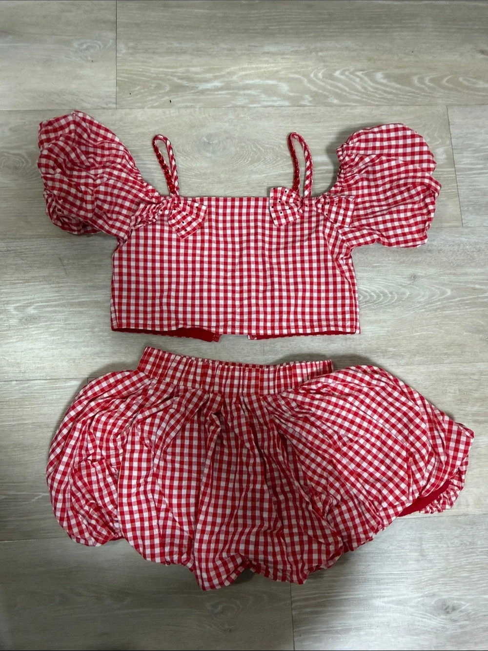 Lola and The Boys Gingham Set